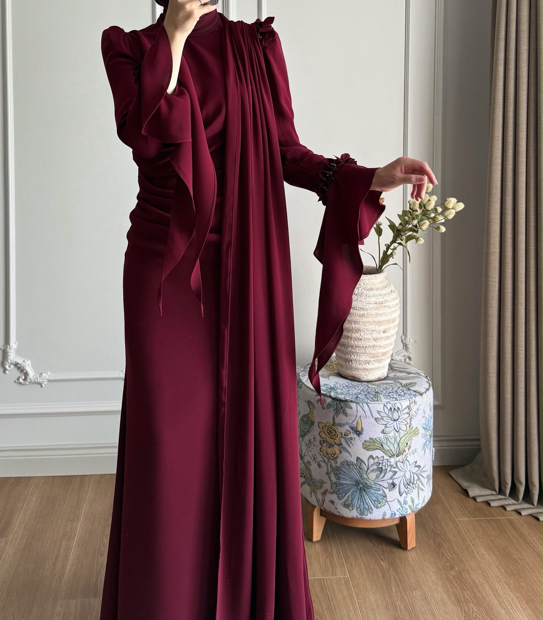 BORDO ELBİSE